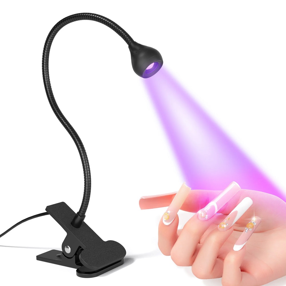 Uv Lamp Nail Resin - UVネイルランプ 395nm LED紫外線ライト UV LEDデスクランプ ブラックライト