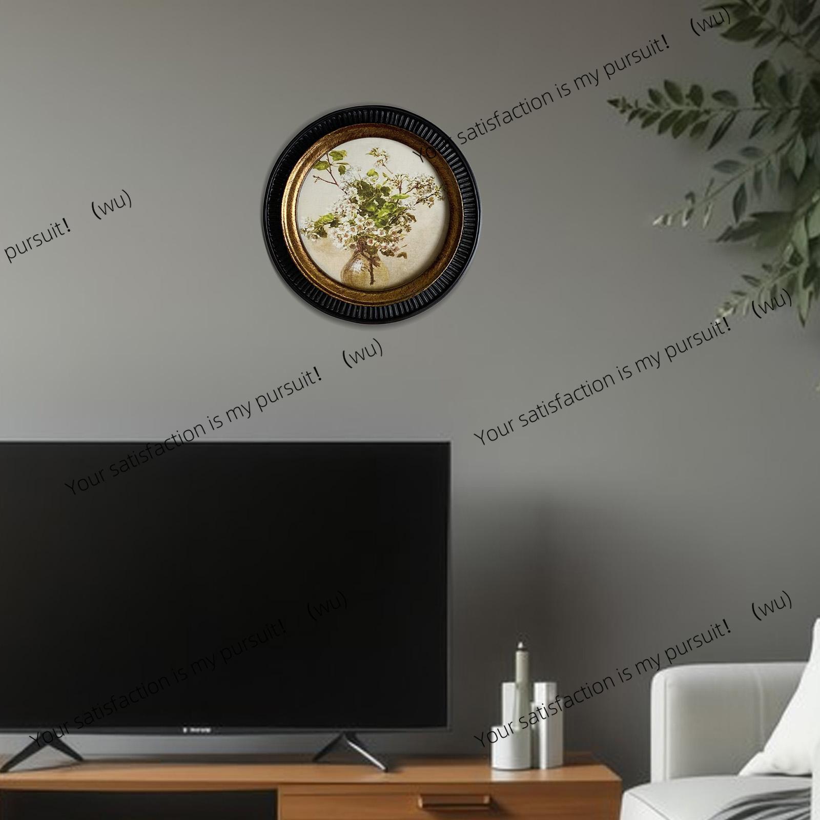 Resin Art Ideas With Pictures - 丸いフォトフレーム エンボス加工 フォトギャラリー アート ヴィンテージスタイル 写真立て