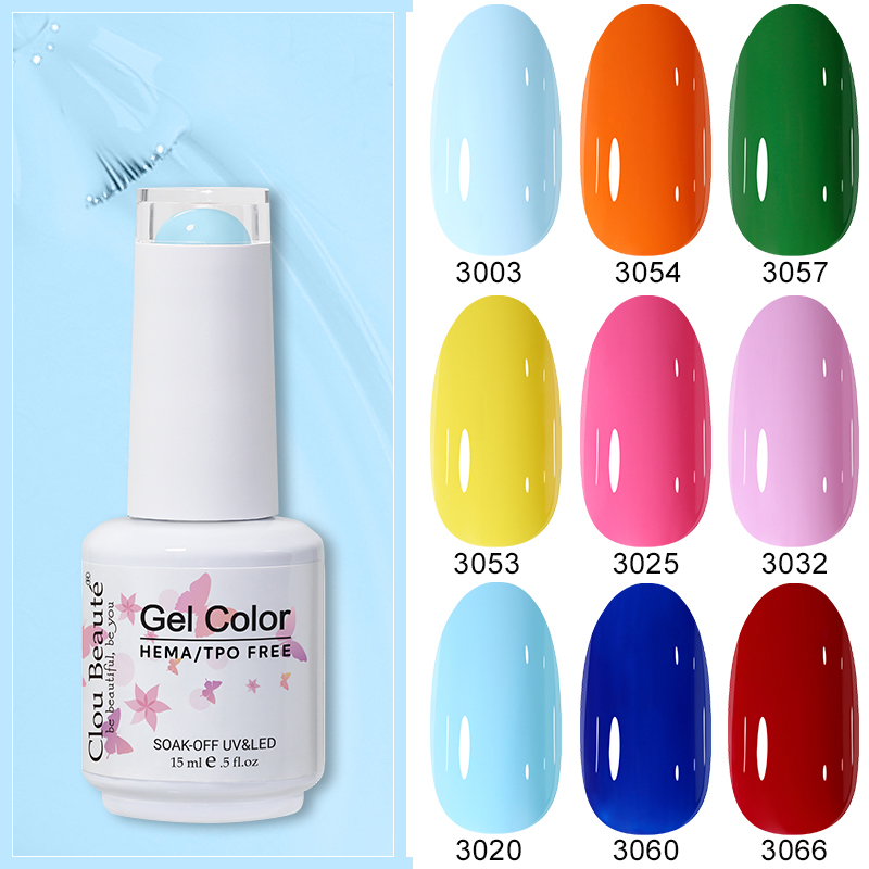 Uv Lamp Nail Resin - クルーボーテ 15ml ヘマフリー TPOフリー ジェルポリッシュ ベース