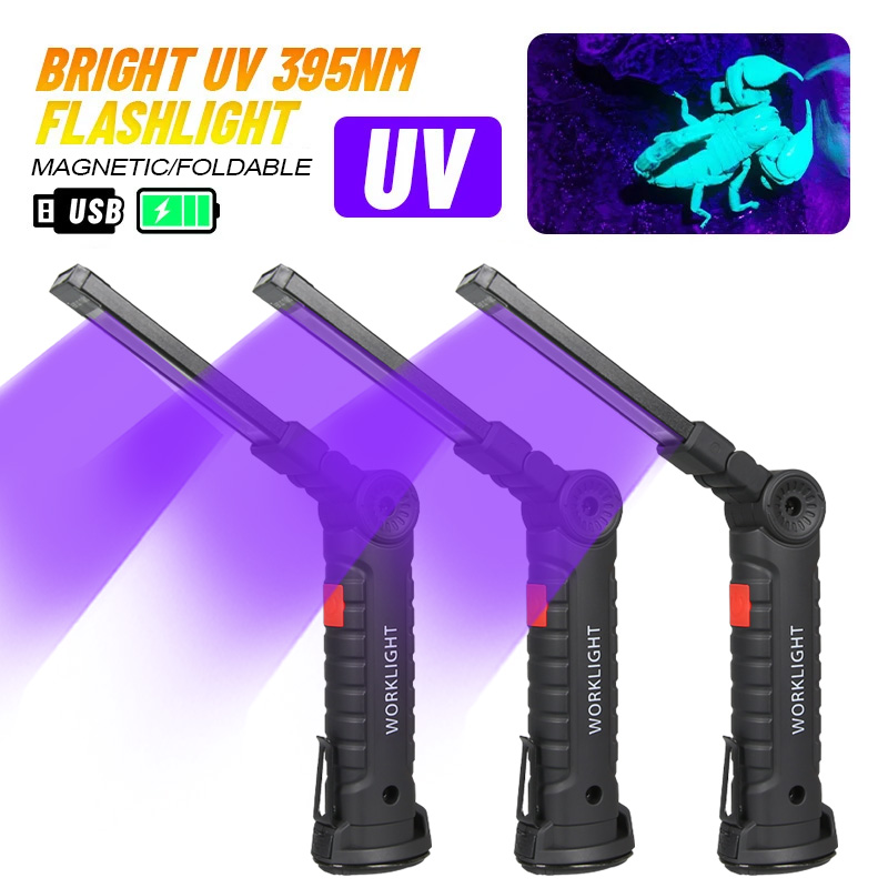 Uv Lamp Nail Resin - 395NM UV 懐中電灯ハイパワー Led ポータブルランタン 400mah