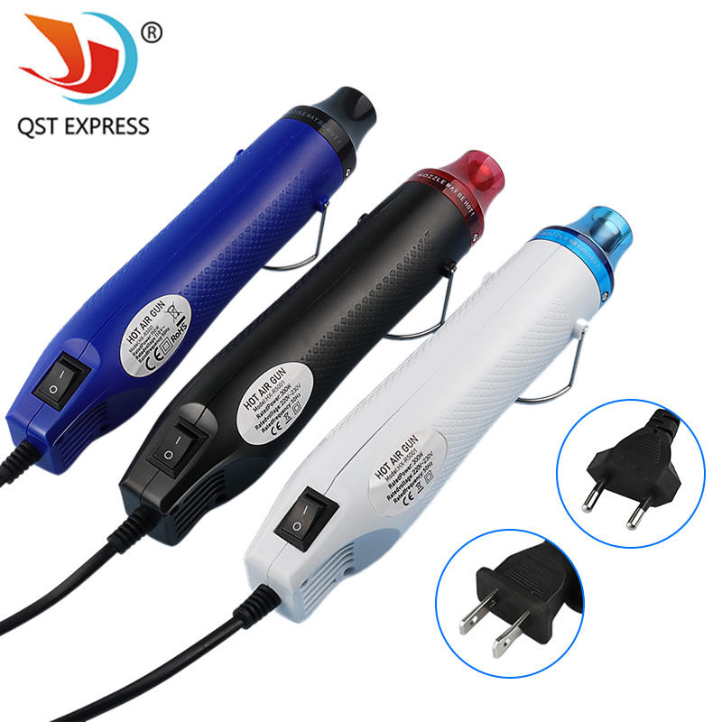 Resin Art Heat Gun - 110V/220V ミニヒートガン ホットエアガン クラフト用 エポキシ樹脂 シュリンク包装用、US/EUプラグ、複数の色が利用可能