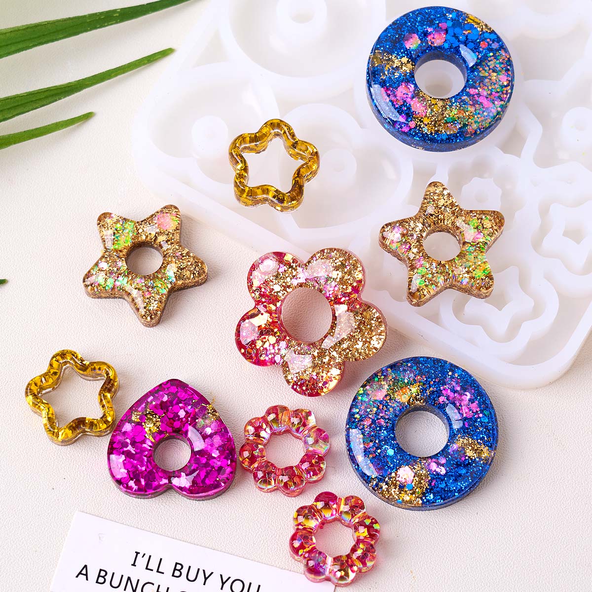 Multifuntional ジュエリーシリコーン型 DIY - Resin Art Heart のレビューと価格