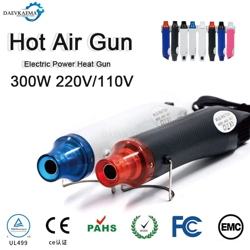 ミニ熱風ヒートガン 220V/110V DIYクラフト用 ポ - Resin Art Heat Gun のレビューと価格