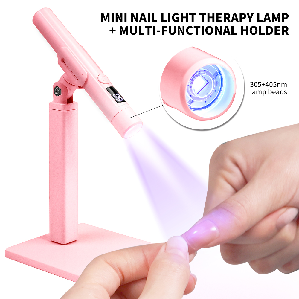 ポータブルネイル UV LED ランプ充電式爪用ジェルポリッ - Uv Lamp Nail Resin のレビューと価格