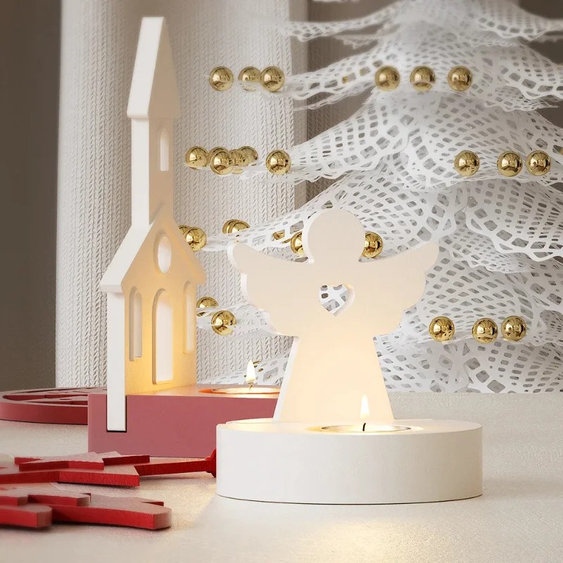 ハロウィンクリスマスキャンドルホルダー型DIYコンクリートセ - Xmas Resin Art のレビューと価格