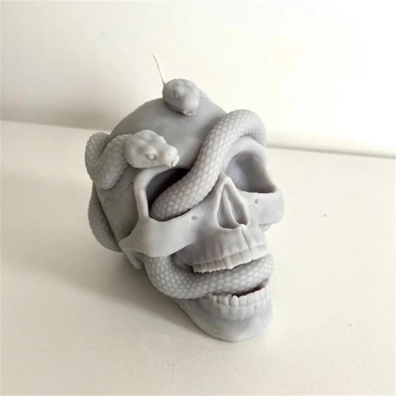 ホットセール スカルスネークヘッド DIYエポキシ樹脂モール - Resin Art Heat Gun のレビューと価格