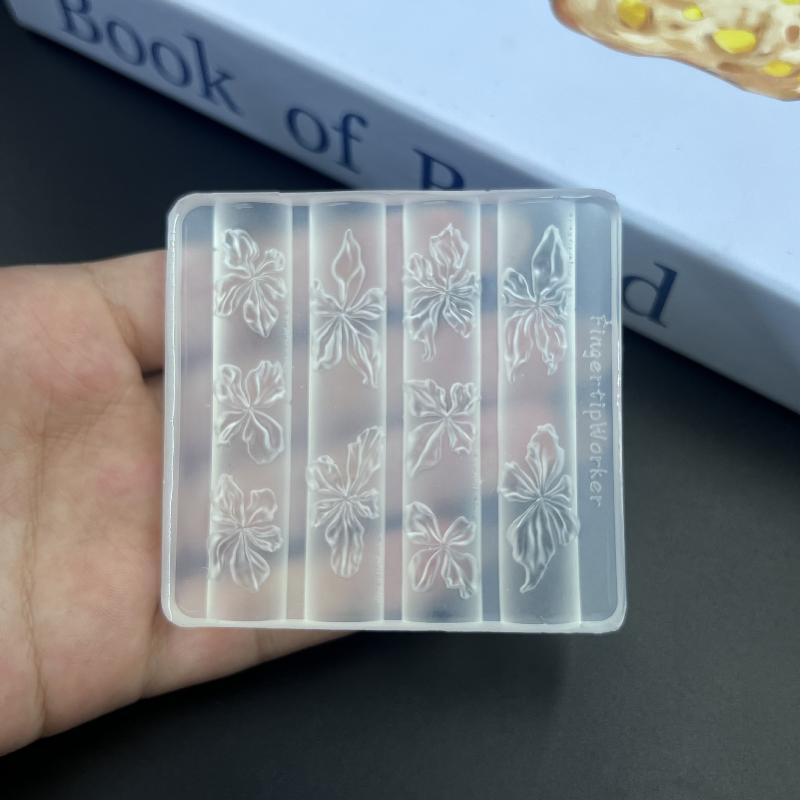 クリア3Dアイスフラワーネイルシリコンモールド2個セット か - Resin Art Using Flowers のレビューと価格