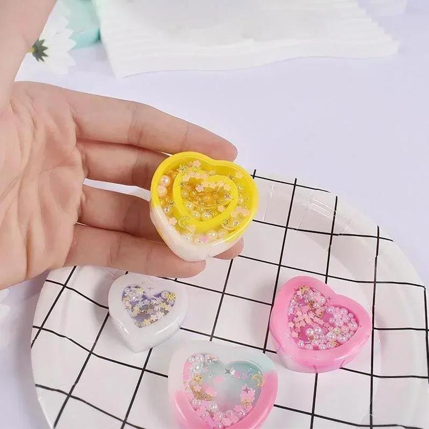 樹脂シェーカーシリコーン金型 DIY ハート形金型シリコーン - Resin Art Heart のレビューと価格