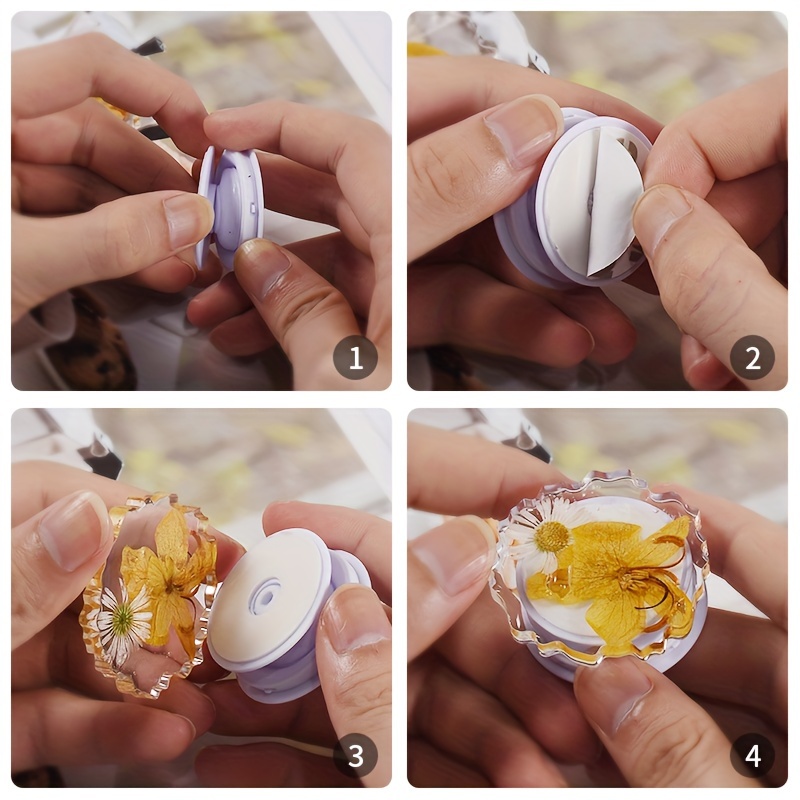 11個入り、不規則な形のスマホホルダー型DIY樹脂製ハート型 - Resin Art Heart のレビューと価格